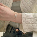 Hart Wens Armband Zilver