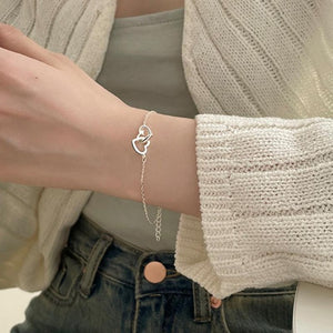 Hart Wens Armband Zilver