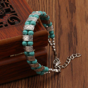 Bracelet Ethnique Turquoise