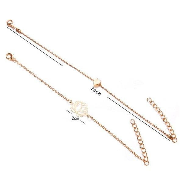 Lotusbloem Armband