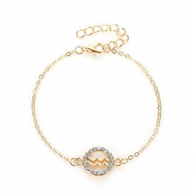 Armband Zodiac Teken 12 Sterrenbeelden Man Vrouw Astrologie 