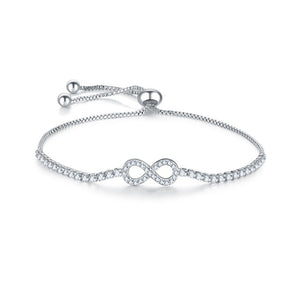 Bracelet Symbole Infini Argent