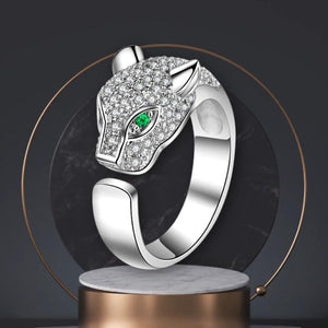 Bague Guépard argent