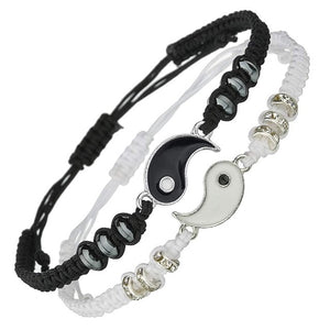 Yin Yang Armband voor Koppel