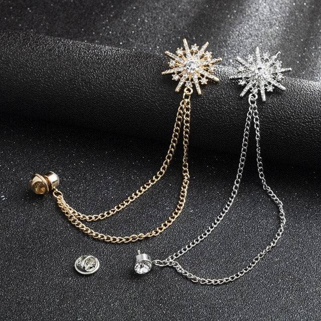 Sterren kostuum broche