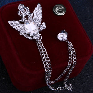 Vogels kostuum broche