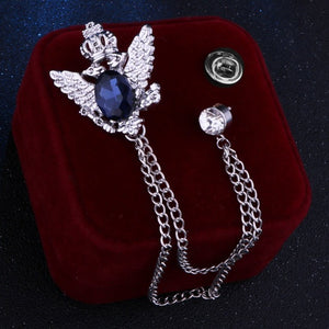 Vogels kostuum broche