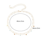 Chaîne de Ventre avec Perles pour Femme