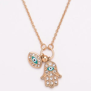 Collier Arabe Main de Fatma or