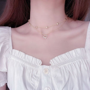 Collier Coeur Or 