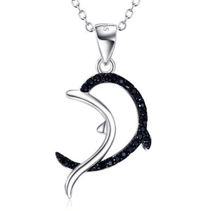 Collier Dauphin Argent