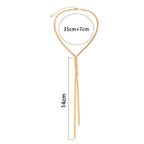 Collier de Décolleté Or & Argent pour Femme