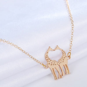 Collier Girafe or