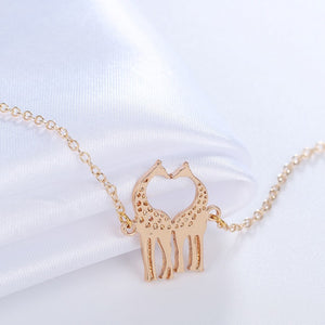 Collier Girafe or