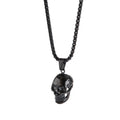 Zwarte gotische ketting
