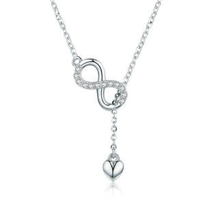 Collier Infini Pendentif en Argent