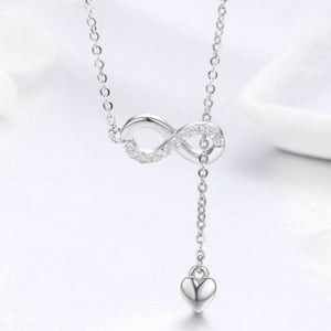 Collier Infini Pendentif en Argent