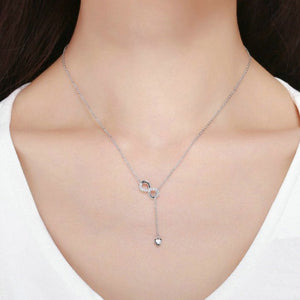 Collier Infini Pendentif en Argent