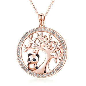 Collier Panda or rose B