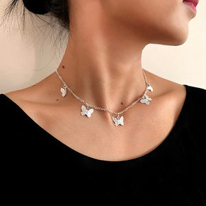 Collier Papillon argent