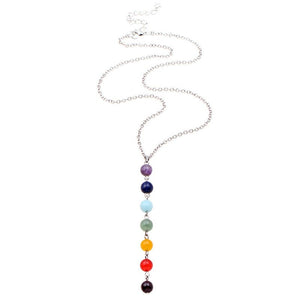 Collier & Pendentif 7 Chakras Femme