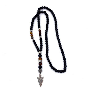 Collier Pendentif Oeil de Tigre Homme