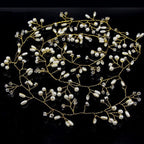 Décoration de Cheveux Mariage pour Femme or