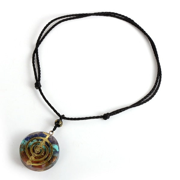 Orgonite stenen hanger en ketting heren dames bescherming meditatie
