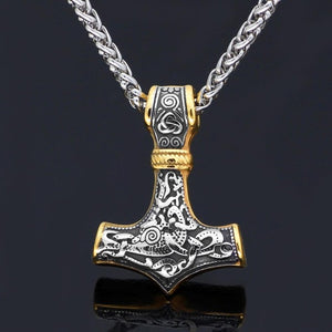 Pendentif Celte Acier