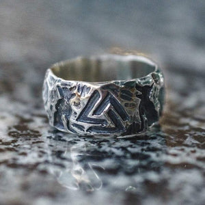 Bague Viking Valknut