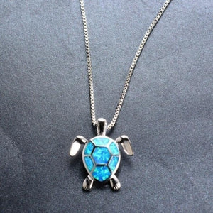 Bijoux Tortue de Mer bleu