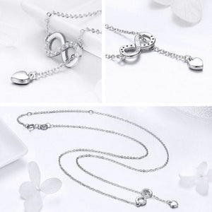 Collier Infini Pendentif en Argent