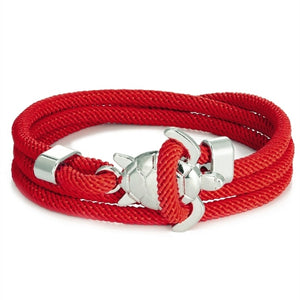 Bracelet Cordon Tortue de Mer rouge