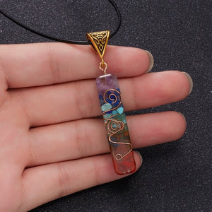 Collier Pierre Multicolore