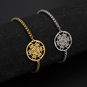 Bracelet Archange Metatron Gourmette