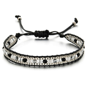 Bracelet Ethnique Chic noir